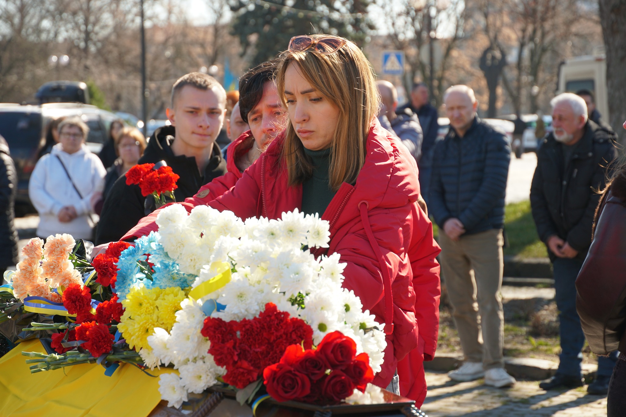 Прощання із воїном Микитою Шельдяєвим в Ужгороді