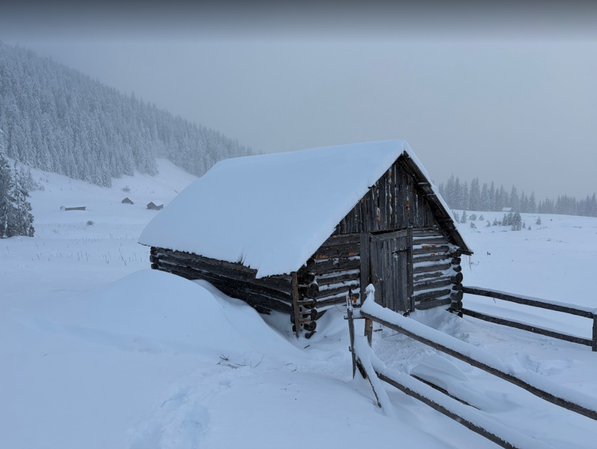 Хатинка в горах