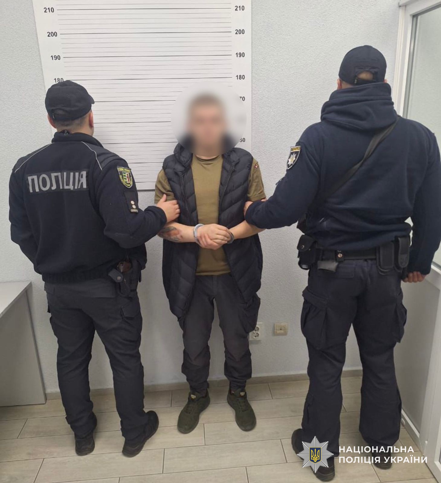 Затриманий підозрюваний