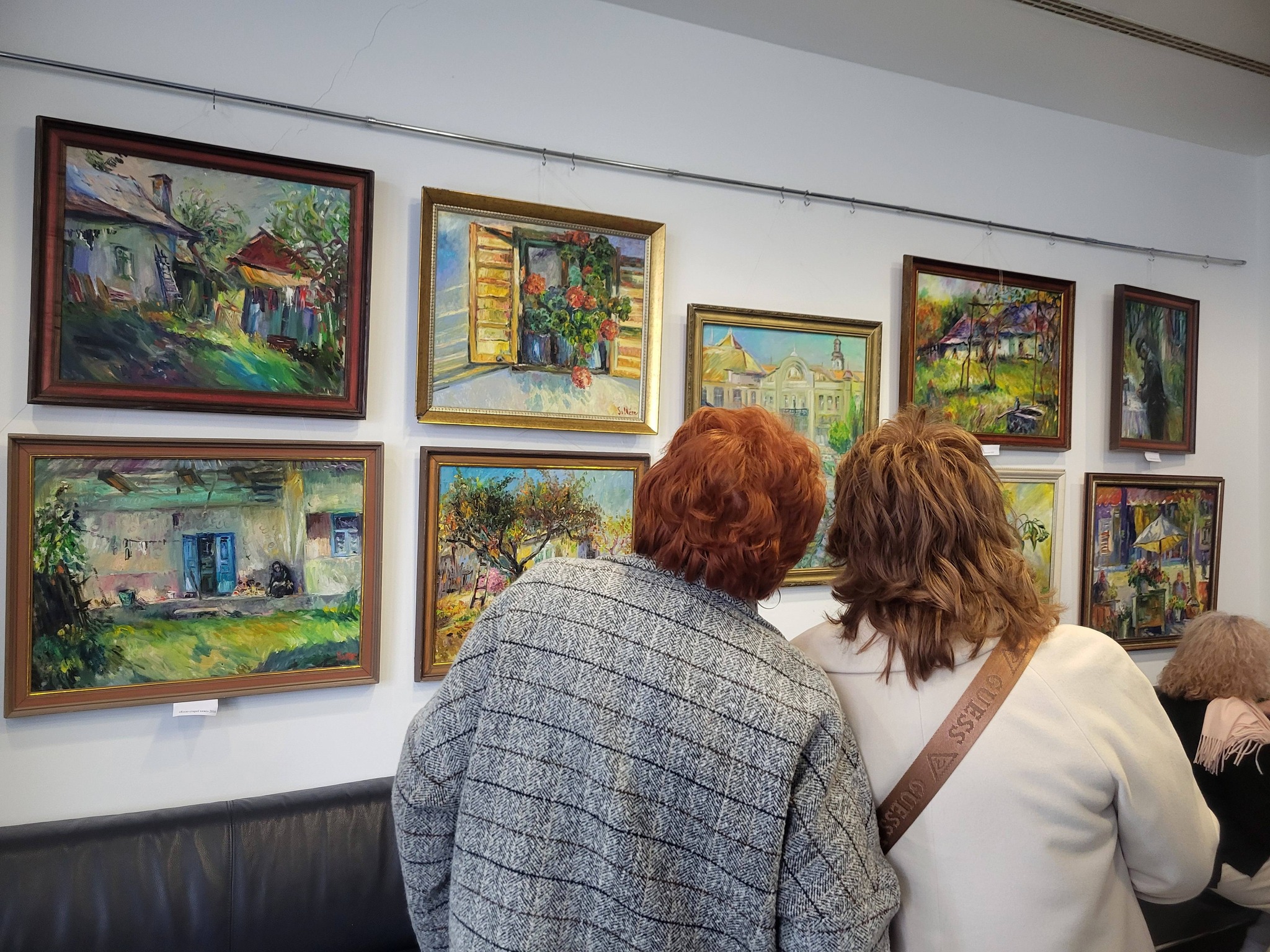 Виставка картин Петра Шолтеса у Генконсульстві Угорщини в Ужгороді 