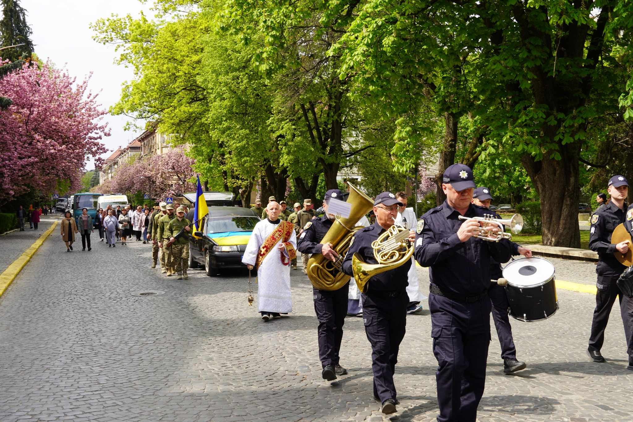 В Ужгороді прощалися з полеглим воїном Володимиром Мудріком