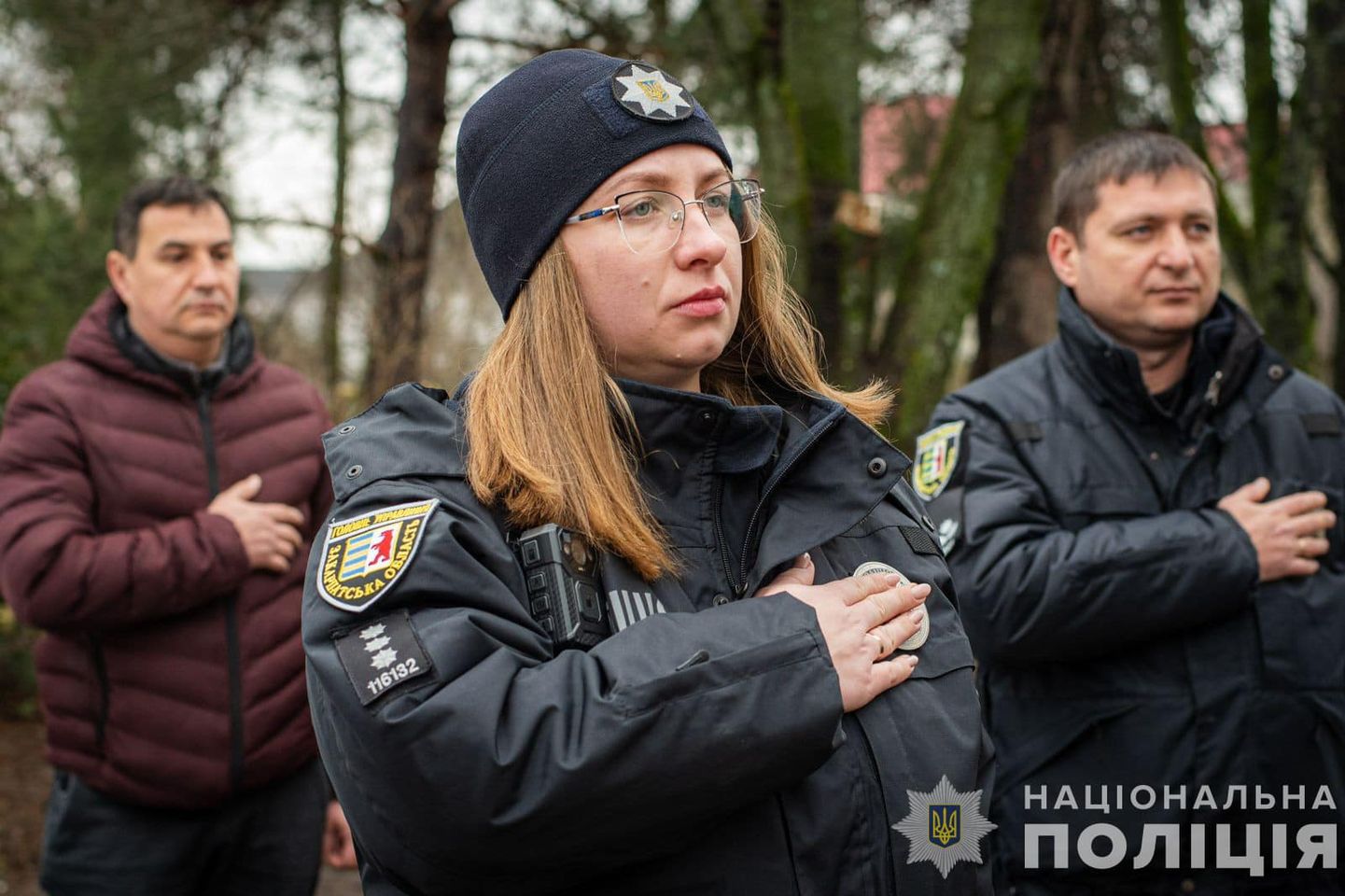 Аліса Падеріна стала на варті в Чинадієві 