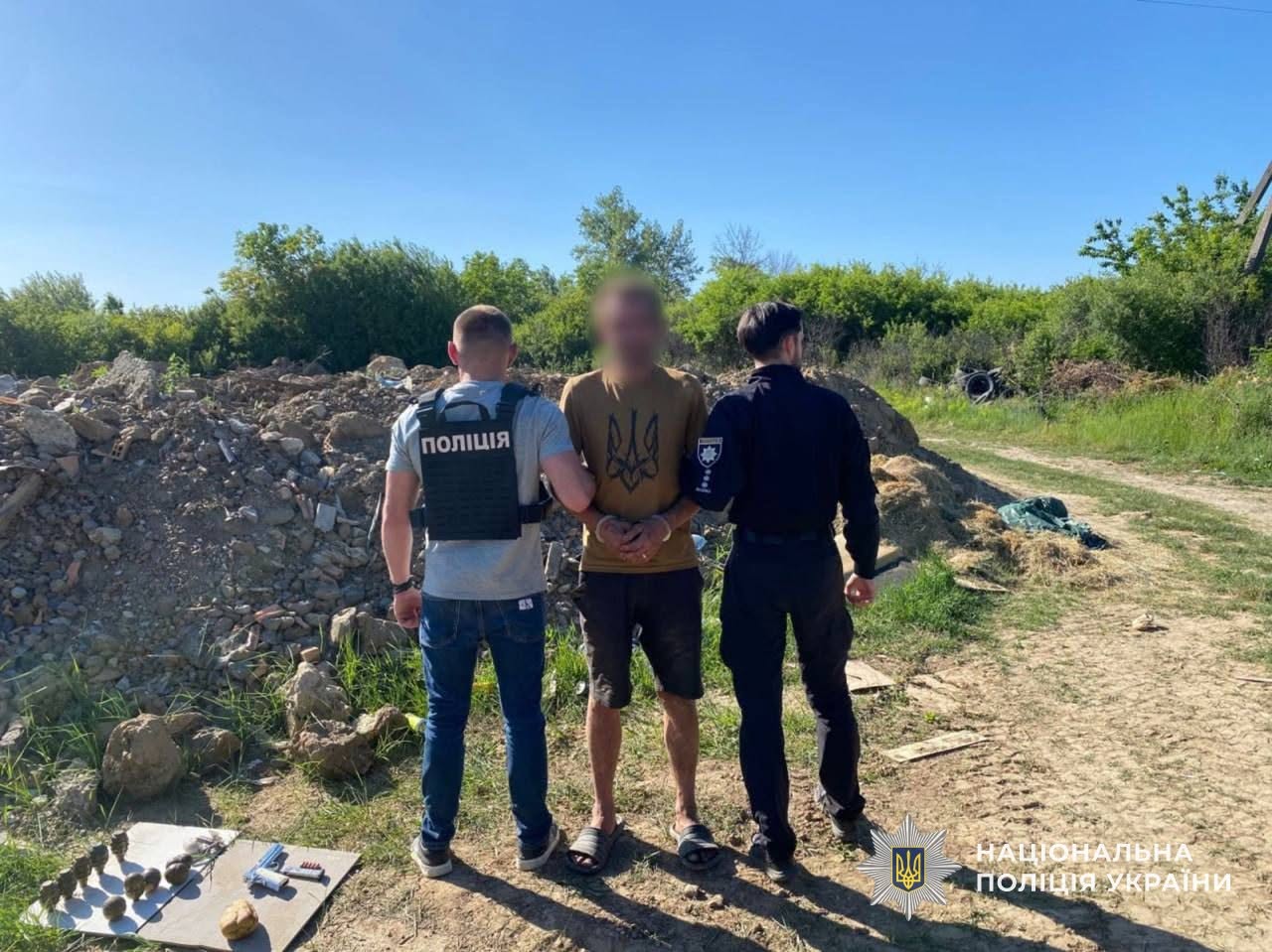 Затриманий підозрюваний