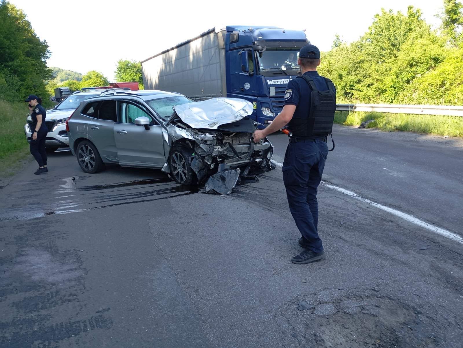 Наслідки ДТП на Свалявщині