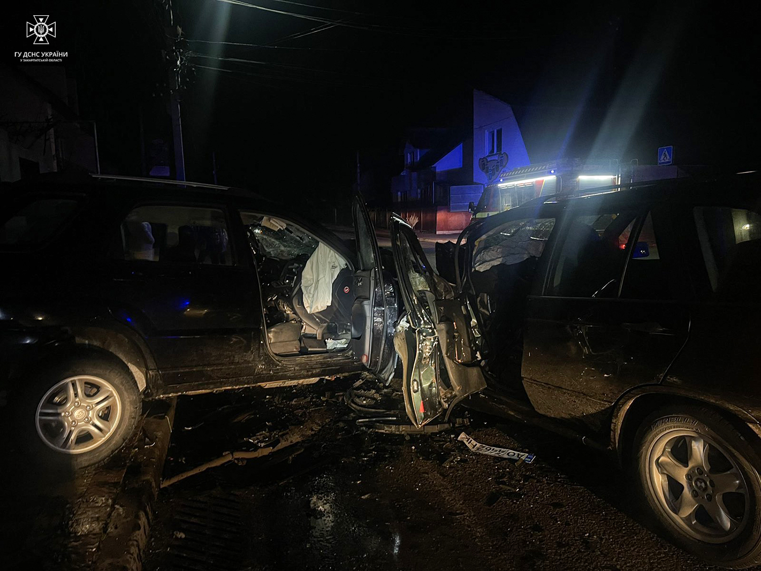 В аварії в Хусті постраждали четверо осіб, їх доправили до лікарні 