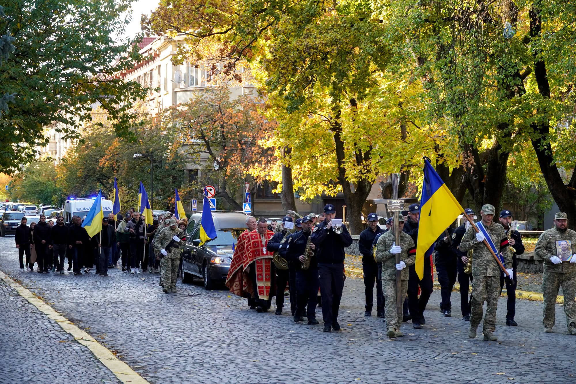 Ужгород прощається із 40-річним військовим Валентином Балогою