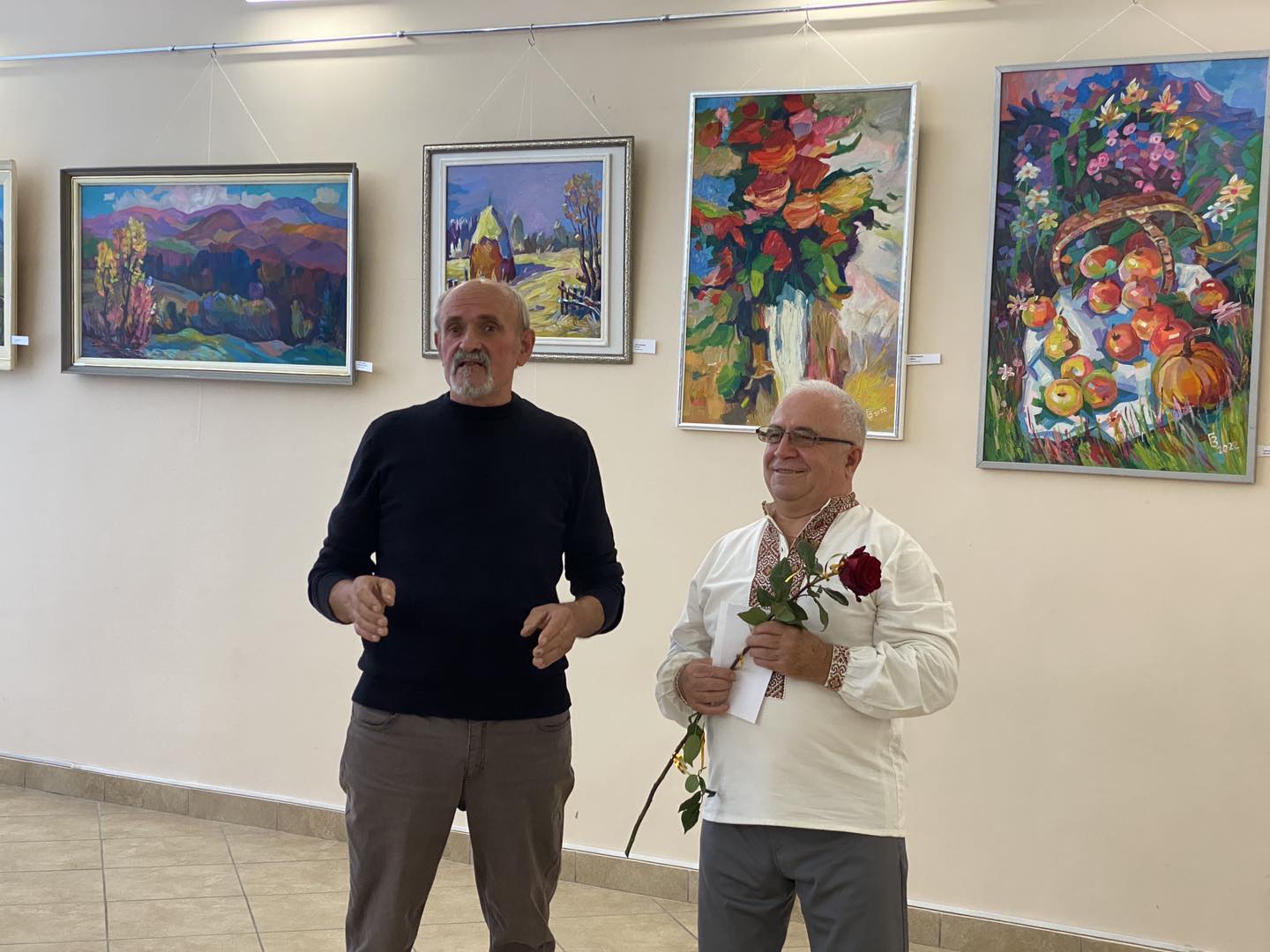 Митця вітають з визначною подією 