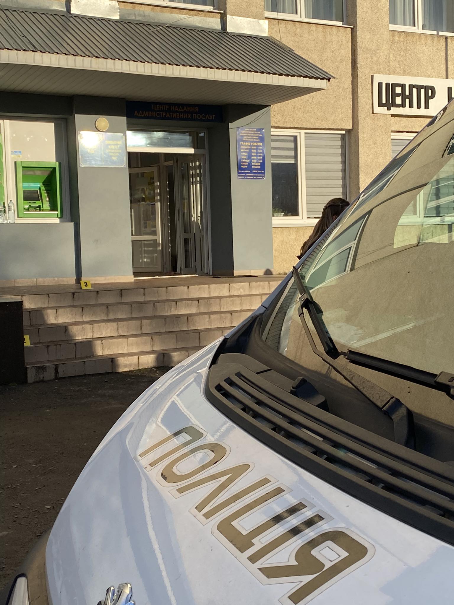 На місці пригоди працюють правоохоронці 