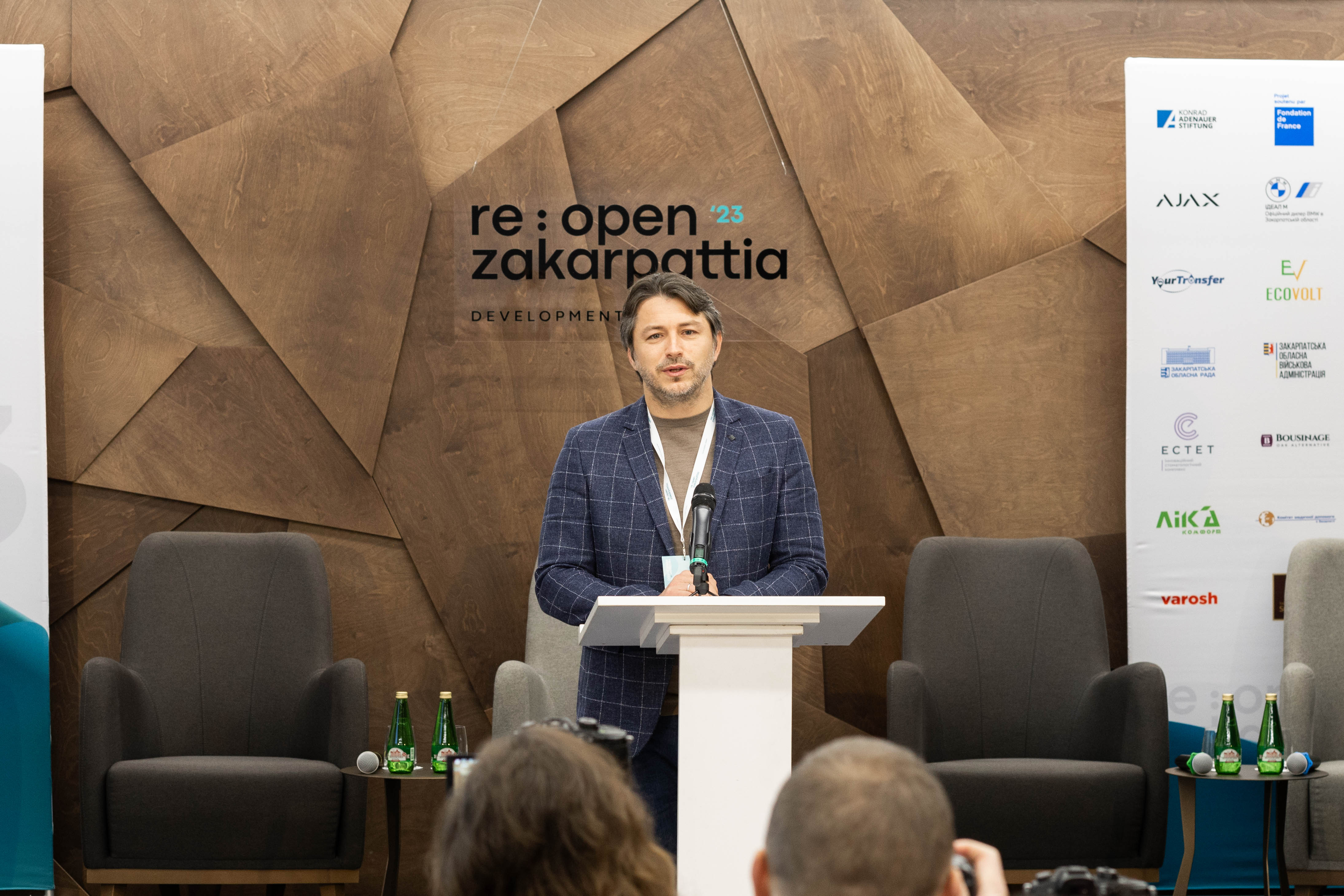 Сергій Притула на Re: Open Zakarpattia 2023