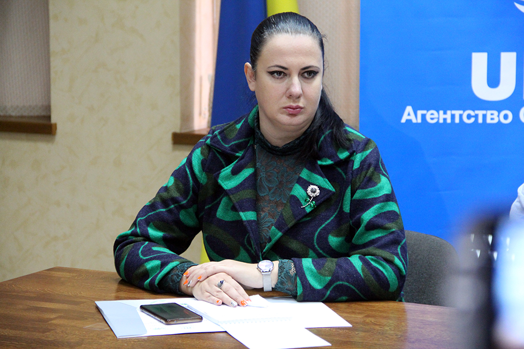 Наталія Криворучко, голова Ради з питань ВПО при Закарпатській ОВА