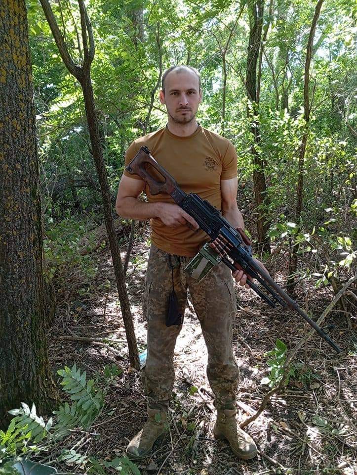 Фото військовослужбовця Дмитра Бобова