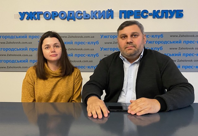 Марія Менджул та Мирослав Горват