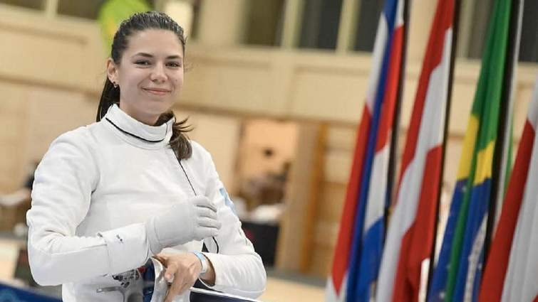Шпажистка в Ужгорода Влада Харькова стала чемпіонкою світу з фехтування