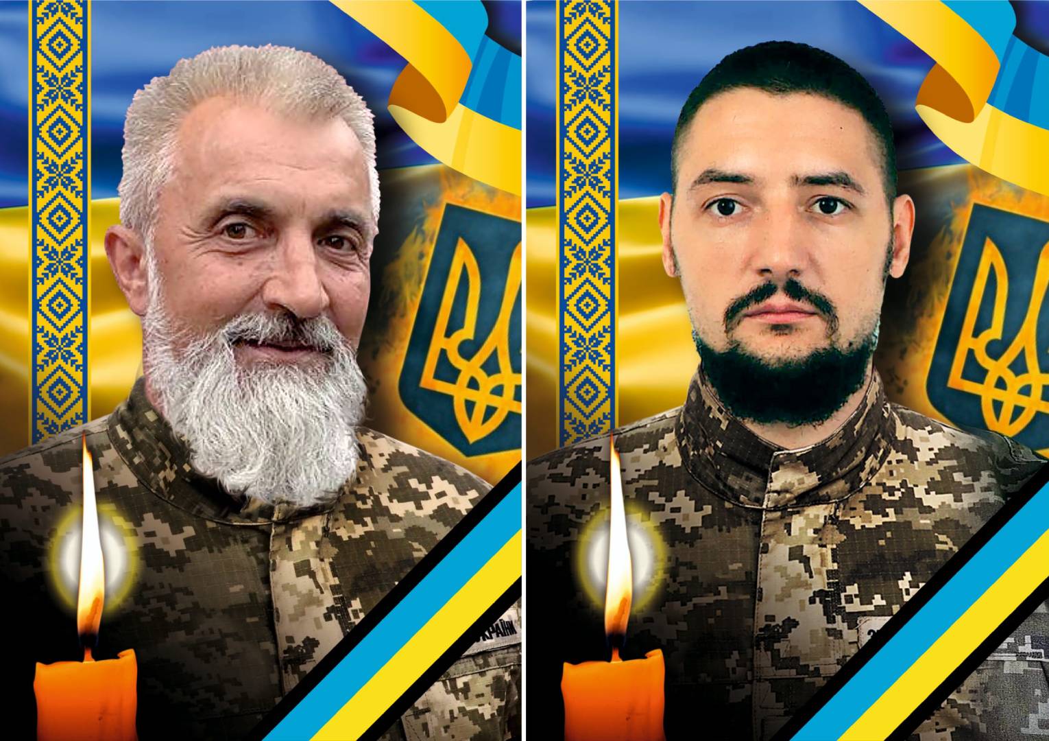 Воїни Олександр Дзуринець та Юрій Бачкай