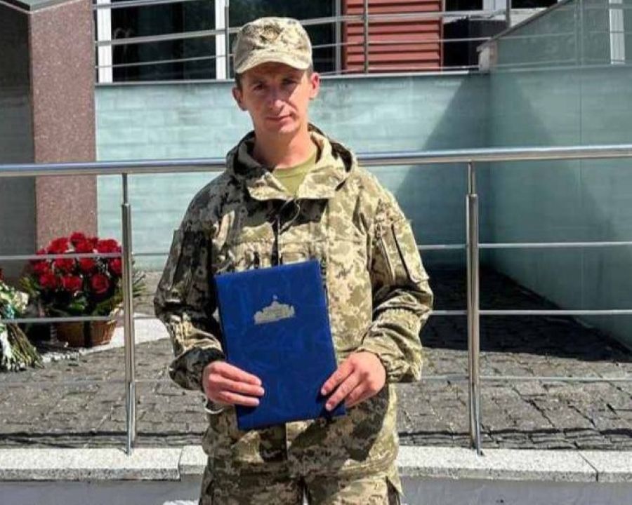 Бойовий медик Юрій Дзямко