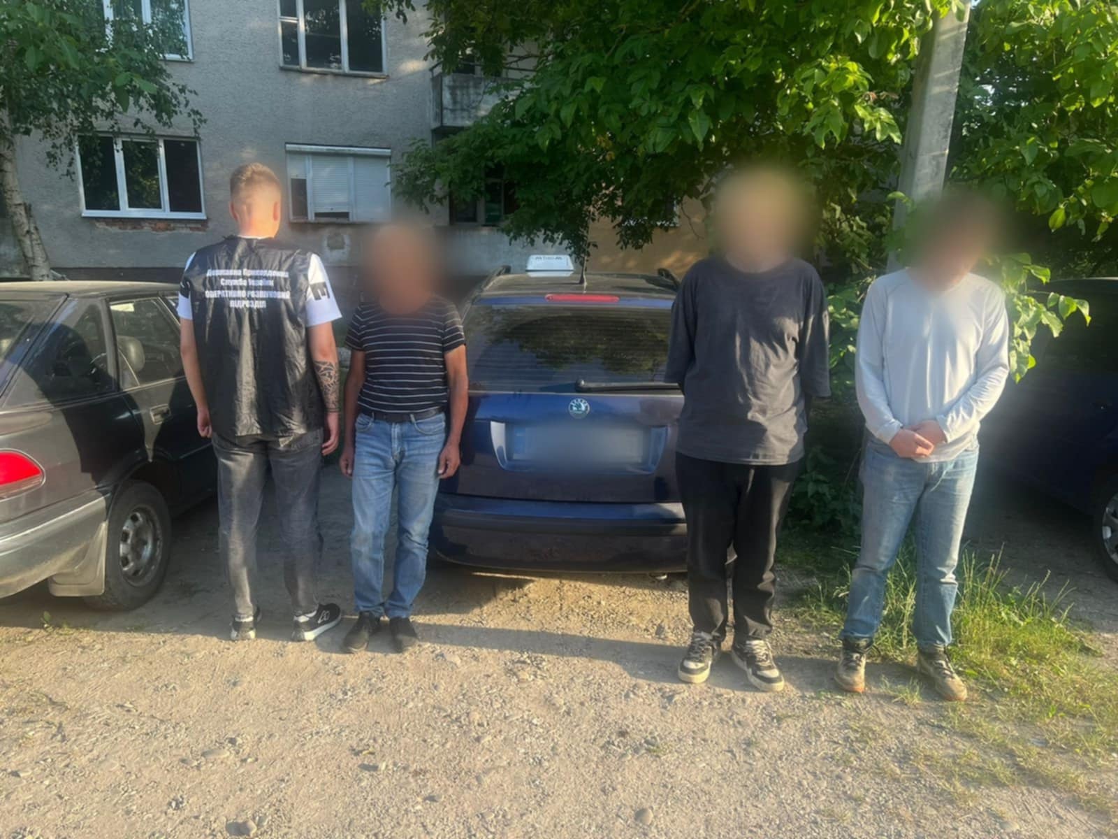 Затримані порушники кордону
