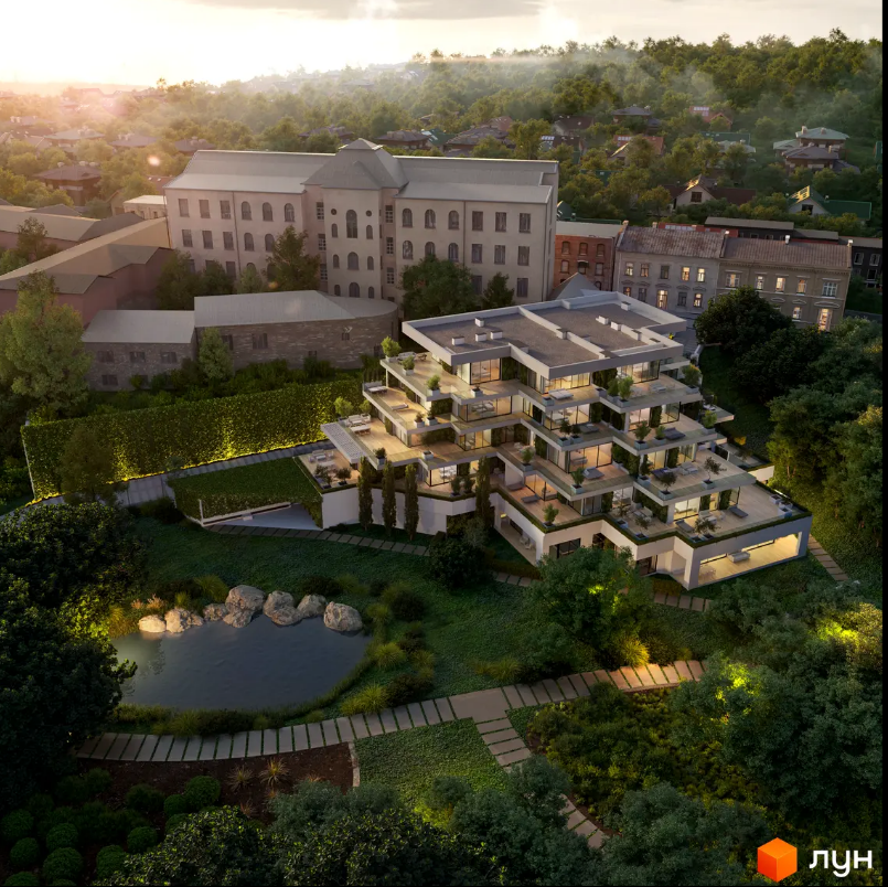 Візуалізація забудови на Ботанічній набережній