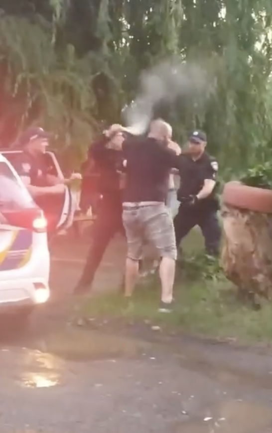 Скриншот із відео Андрія Крючкова