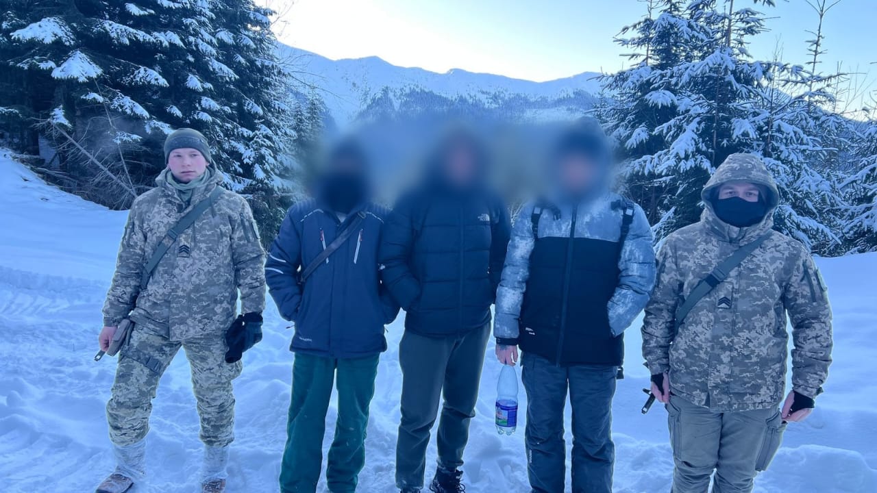 Затримані заблукалі порушники кордону