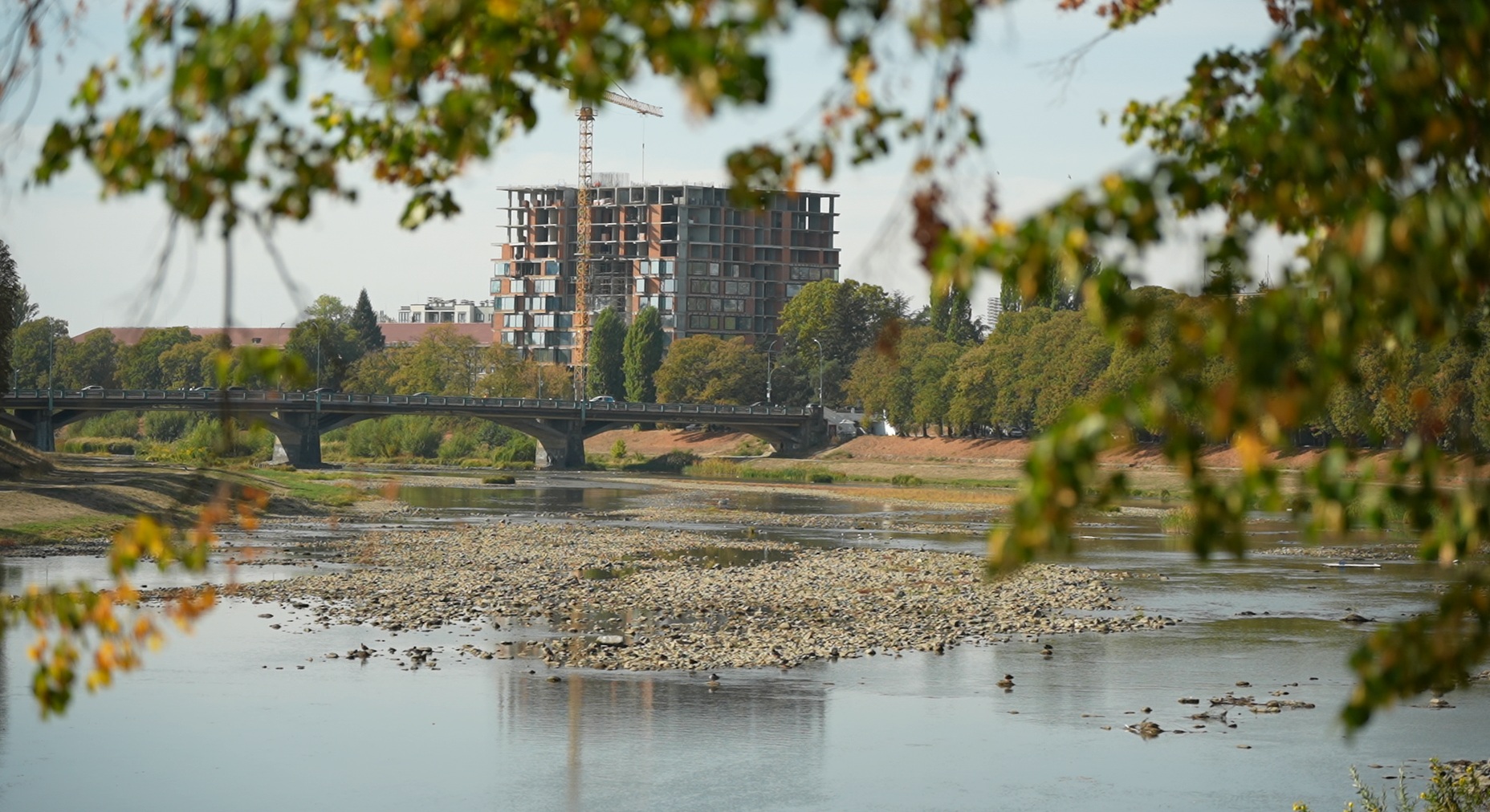 Новобудови у центрі Ужгорода