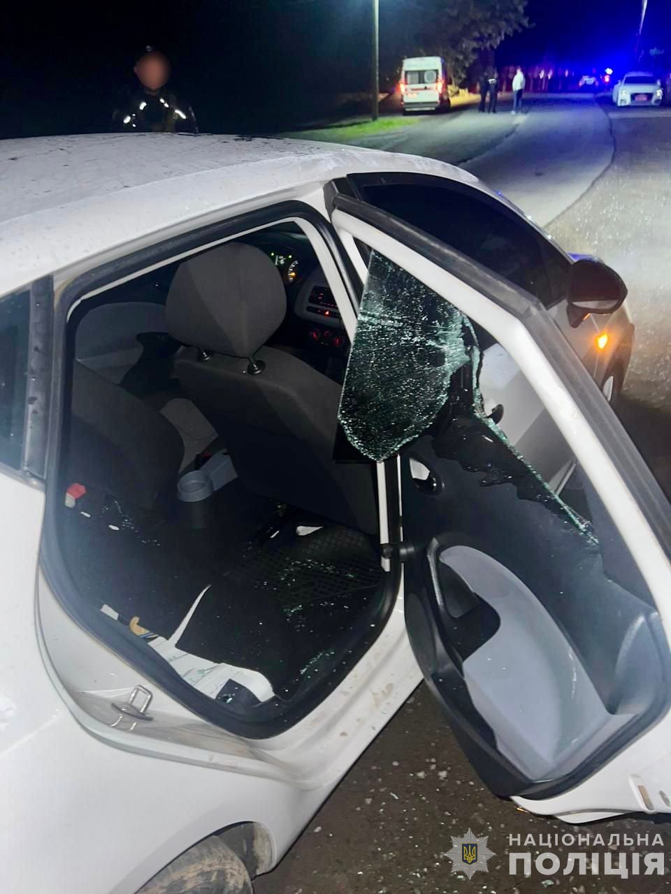 Авто з якого стріляв чоловік 