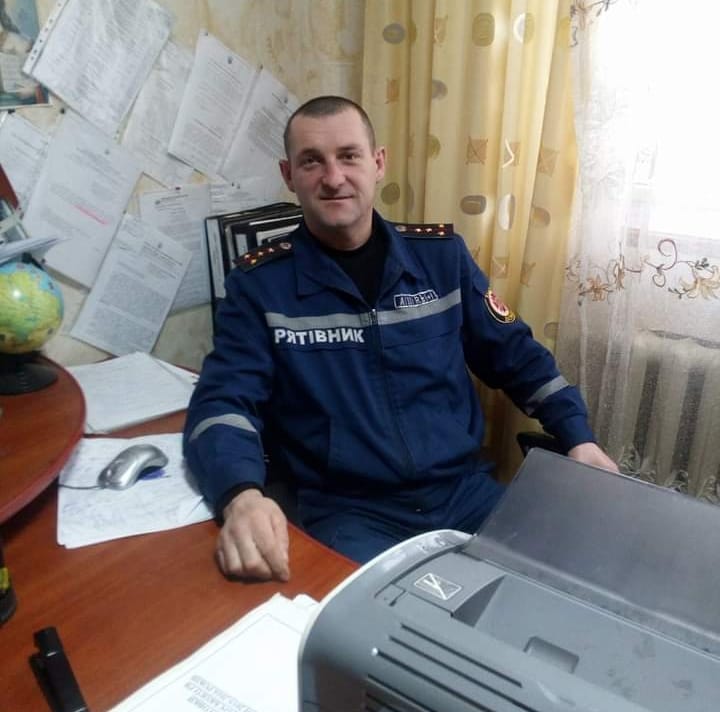 Фото пожежника