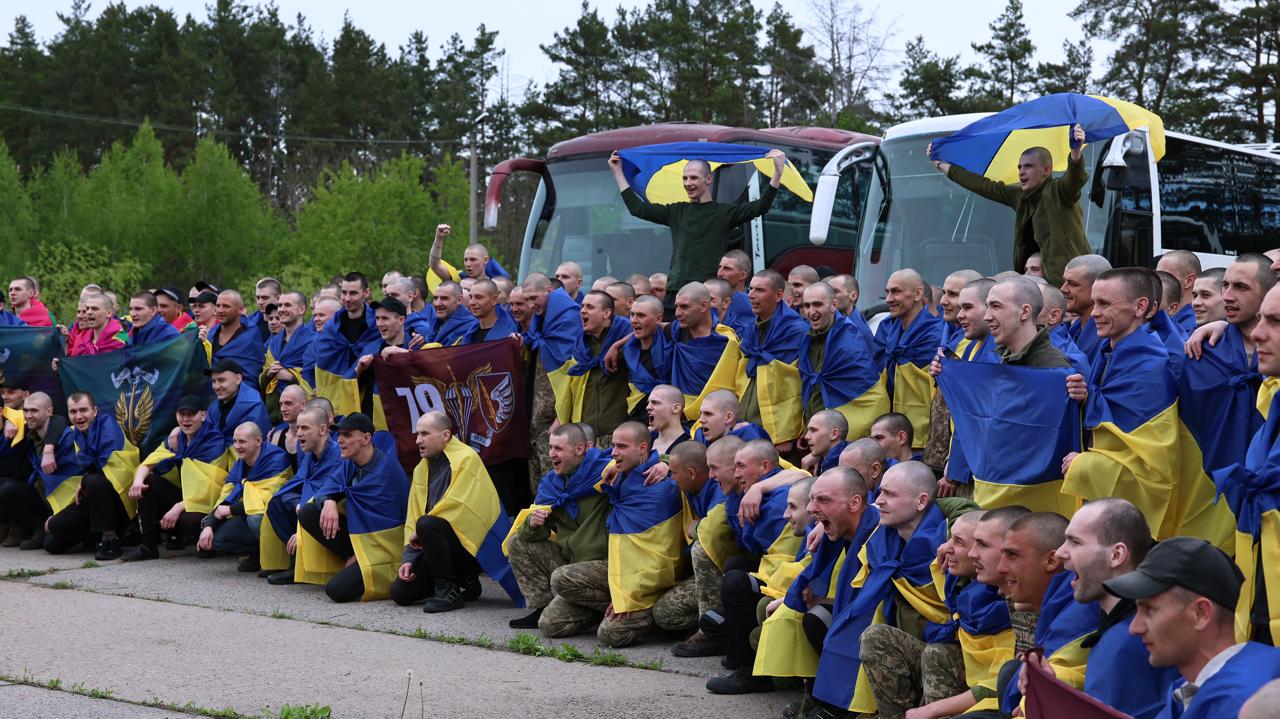 звільнені з полону