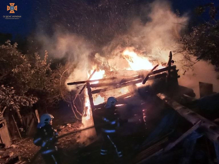 Фото з пожежі, де загинули тварини