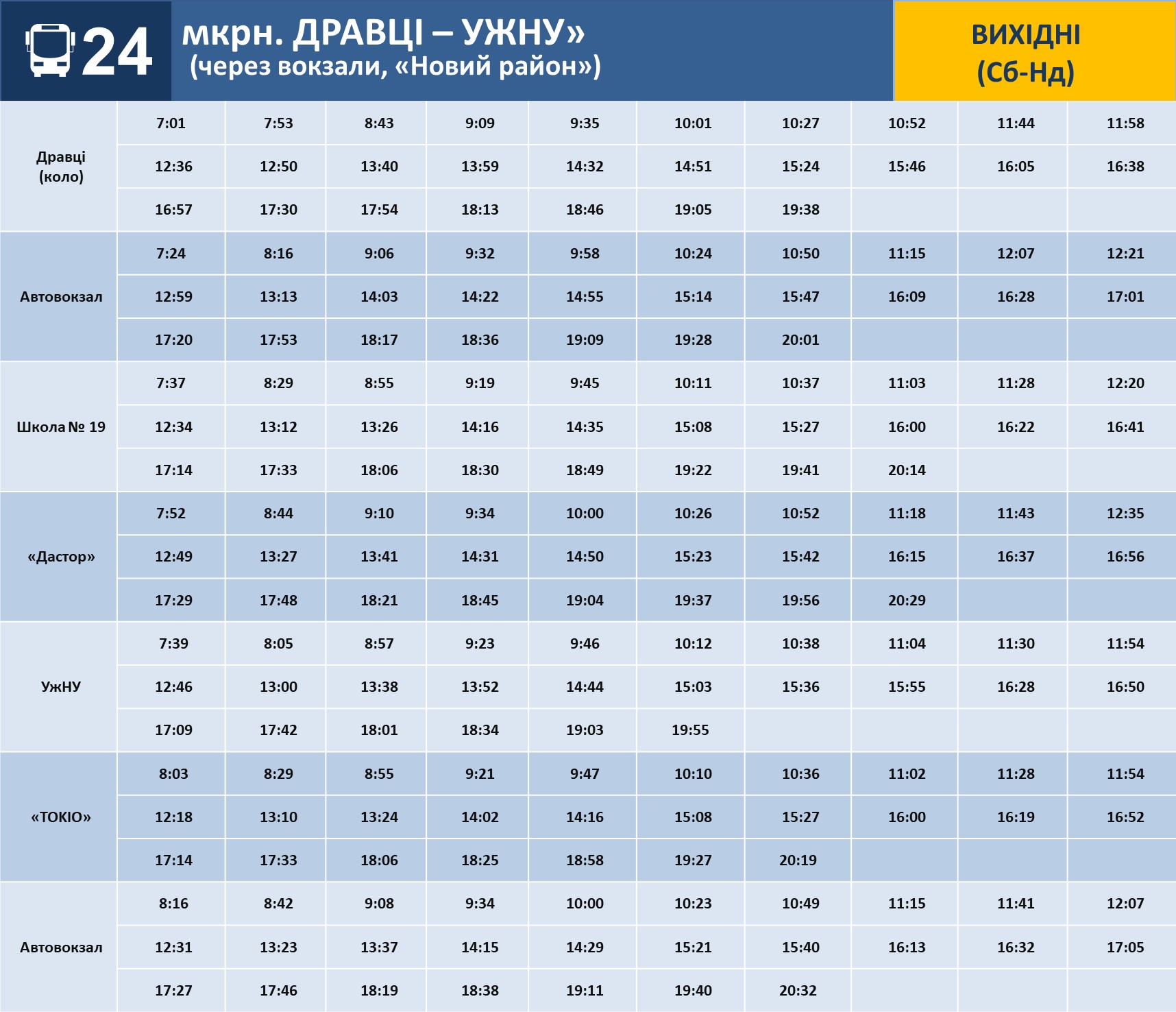 Новий графік роботи 