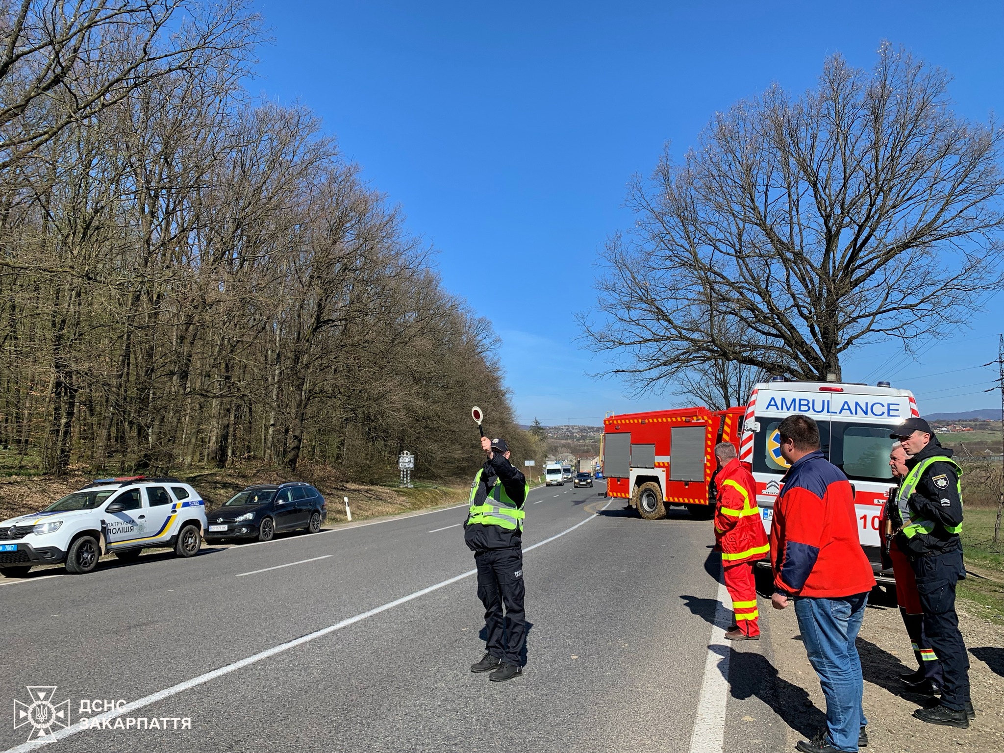 До навчань також були залучені поліцейські 