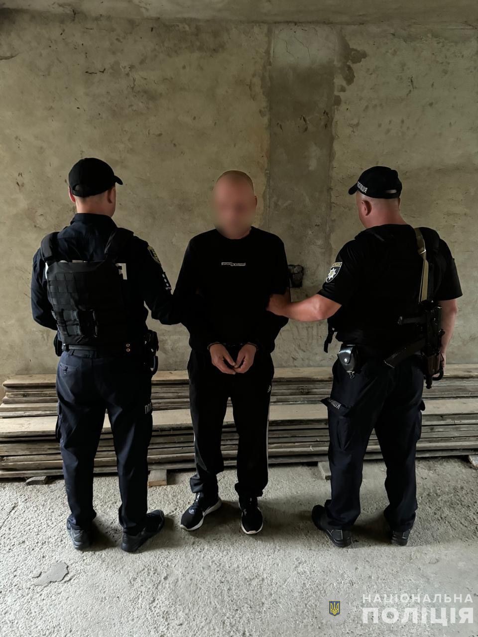 Підозрюваний у вбивстві чоловік 