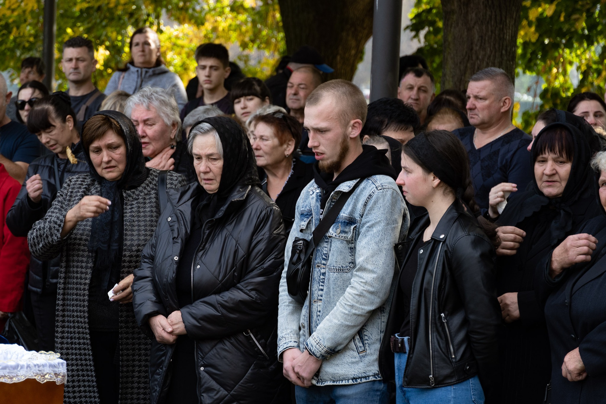 Багато, хто прийшов віддати останню шану Герою 