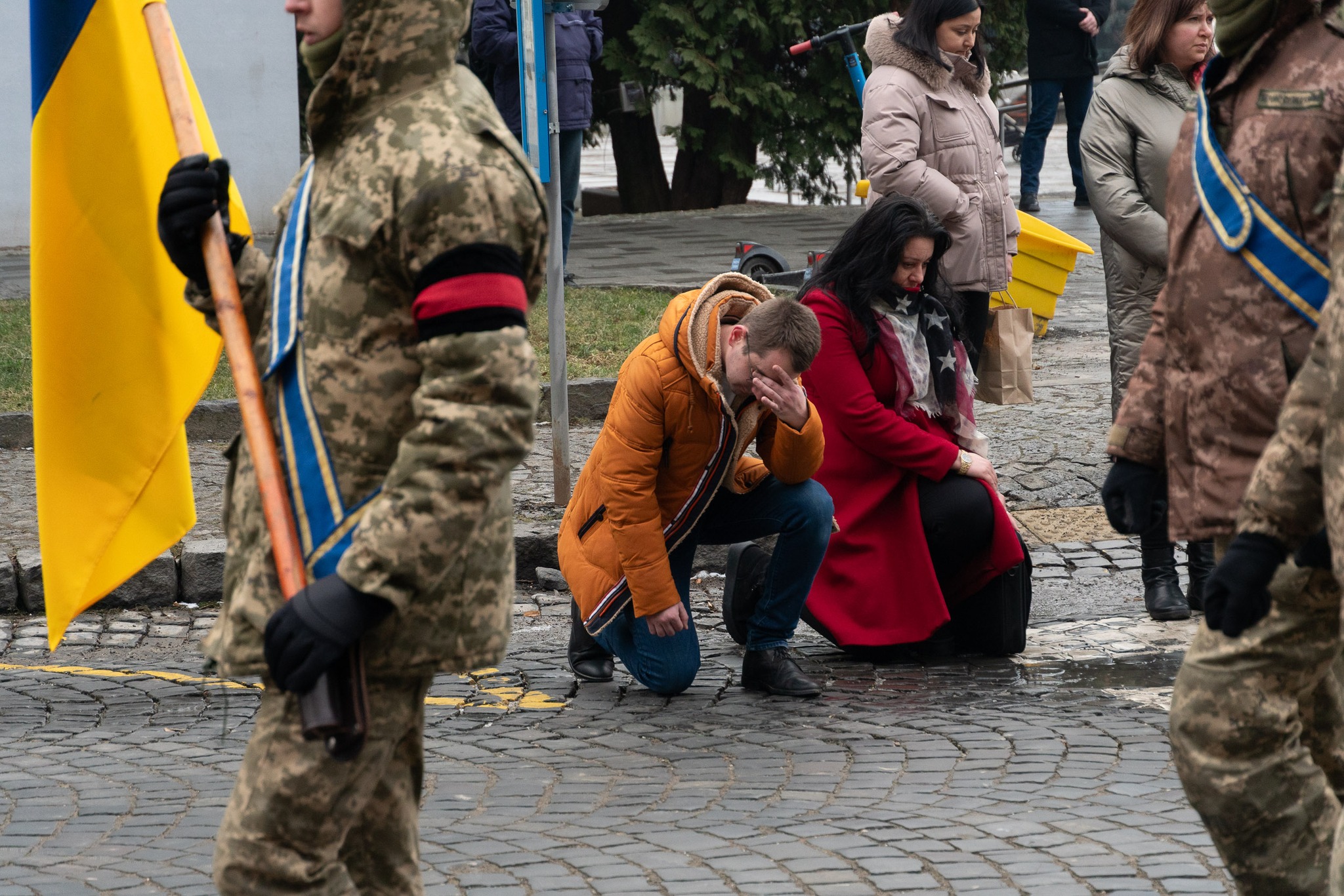 Прощання з полеглим військовим 