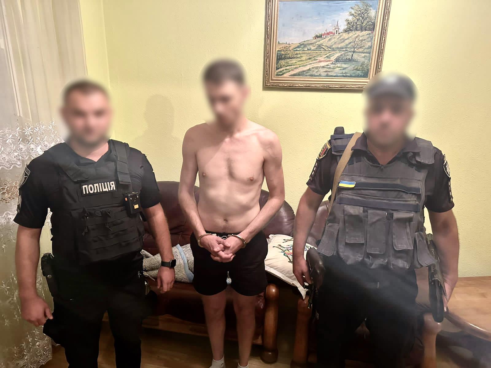 Фото затриманого мешканця Тячева підозрюваного у продажі наркотиків