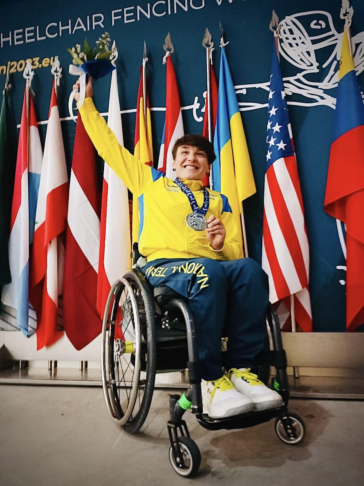 Закарпатка Надія Дьолог здобула “срібло” на  Чемпіонаті світу з фехтування на візках