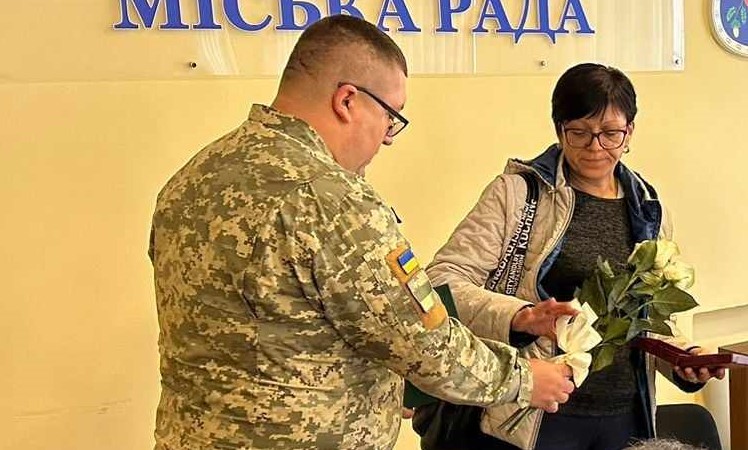 Матері загиблого Воїна вручили нагороду