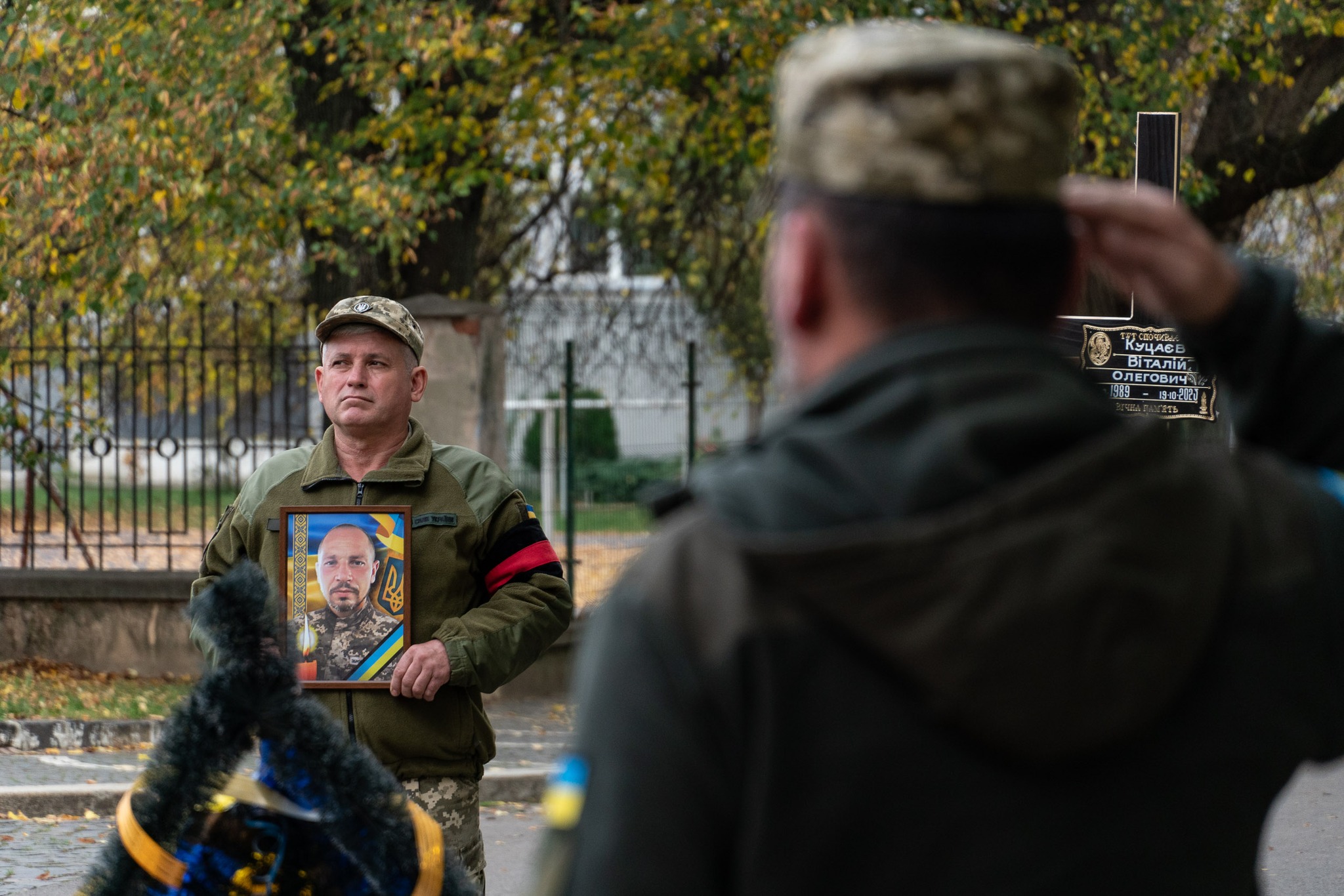 Із Воїном прийшли попрощатися військові