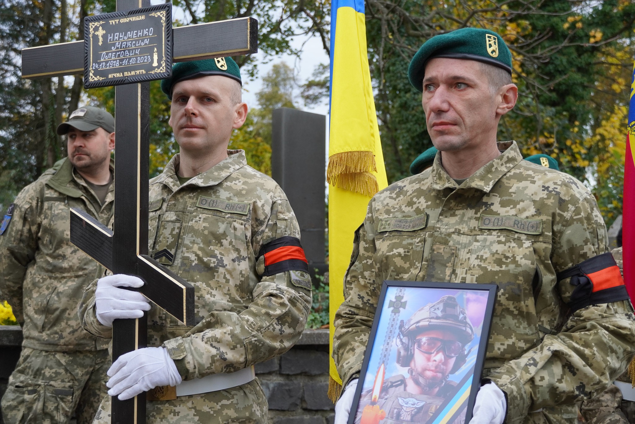 Колеги-військові загиблого Максима Науменка