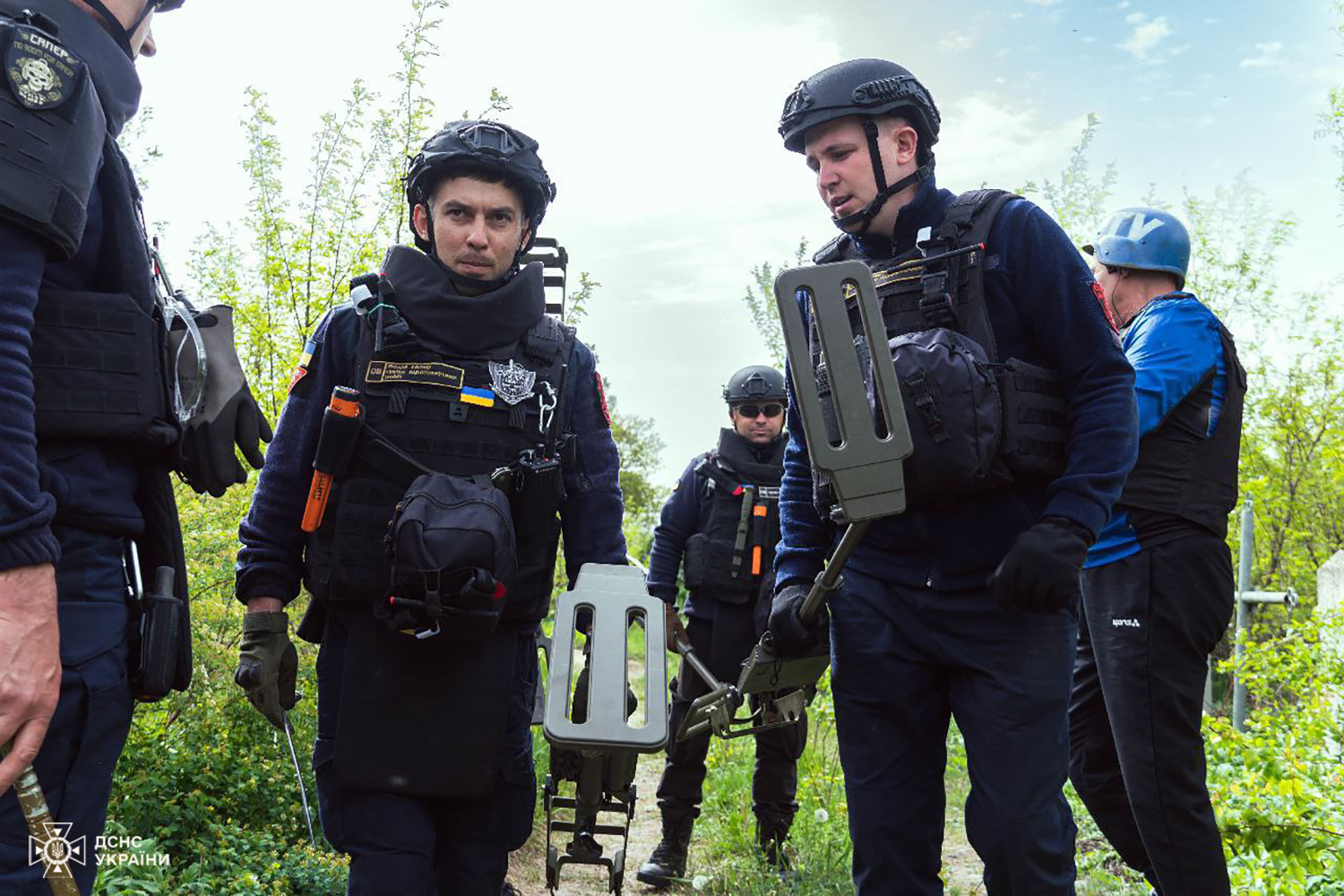 Надзвичайники на Донеччині 