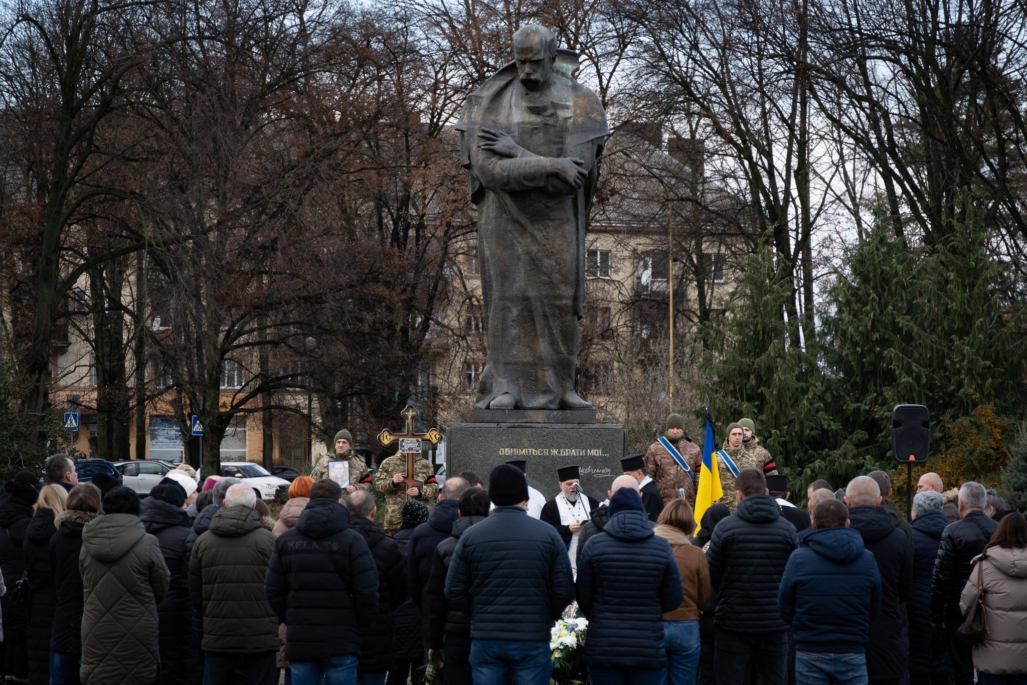 Прощання з Владиславом відбулося біля пам‘ятника Тарасу Шевченка