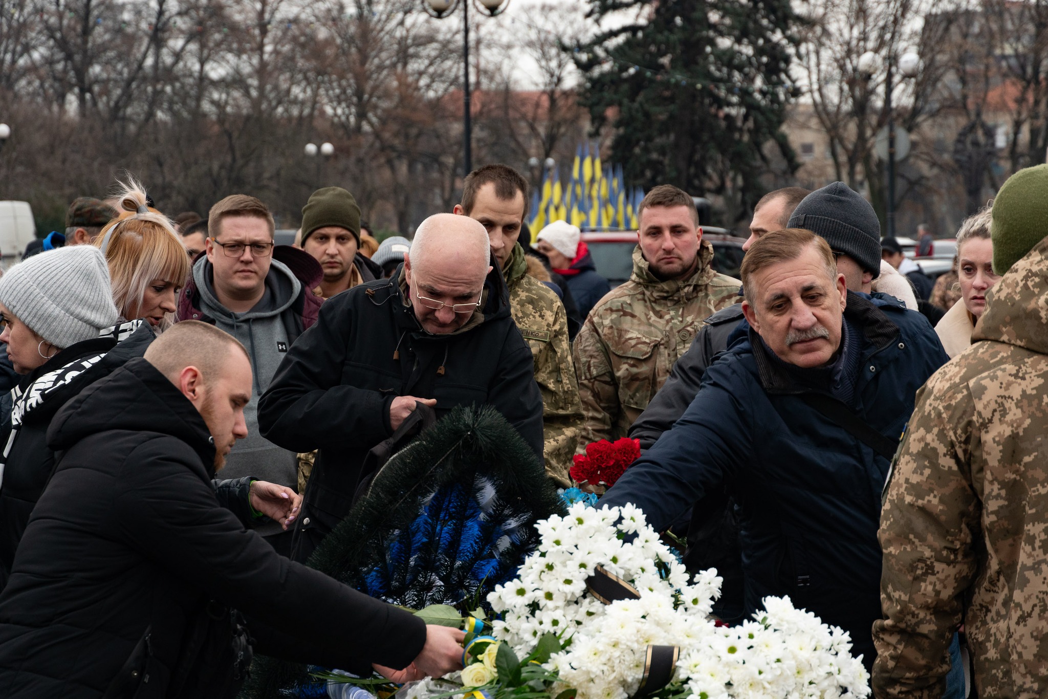 Прощання з полеглим військовим