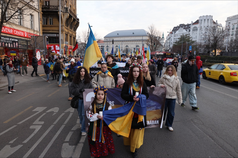 Вшанування третьої річниці російсько-української війни