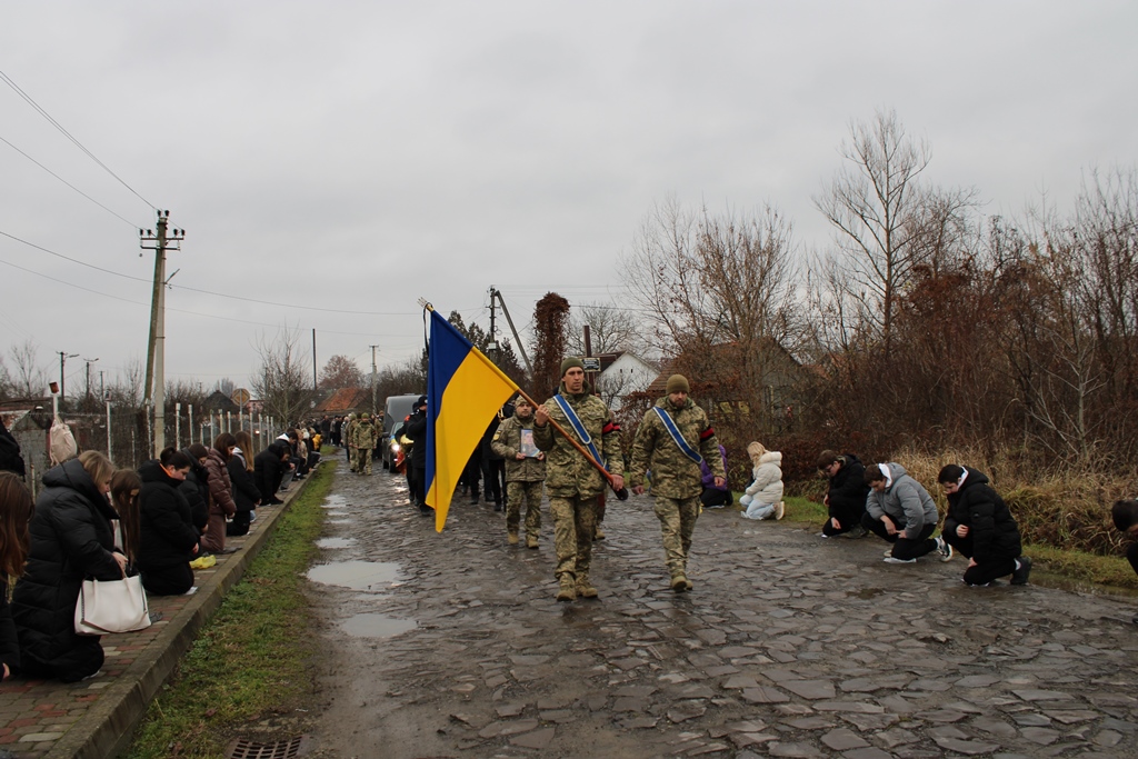 Прощання із захисником Валерієм Костецьким