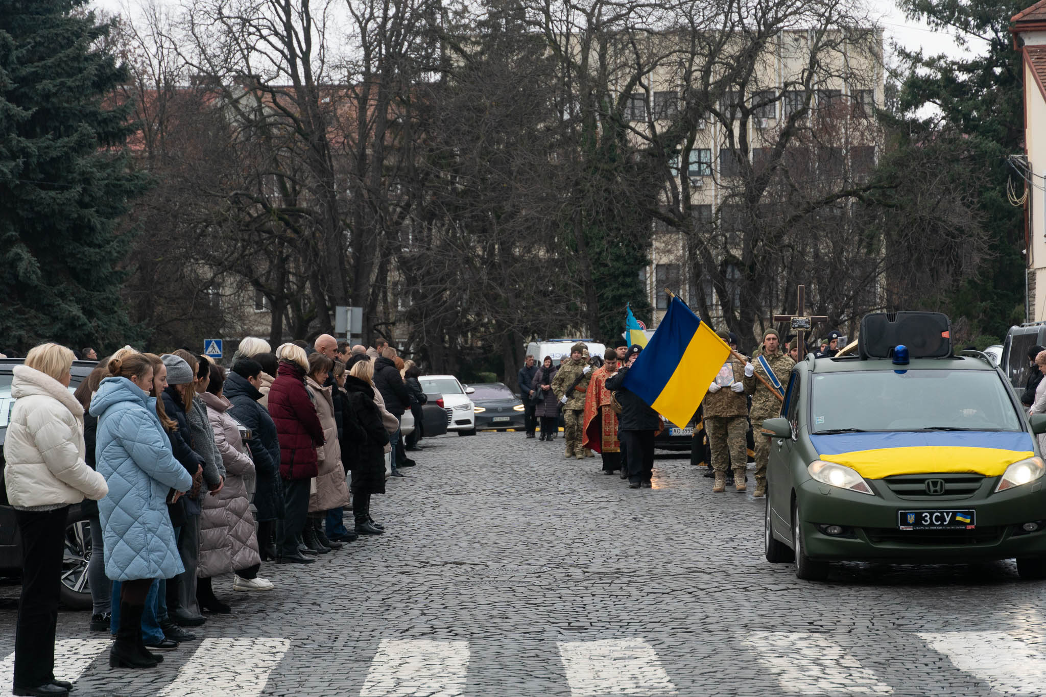 Прощання із воїном Павлом Петровським