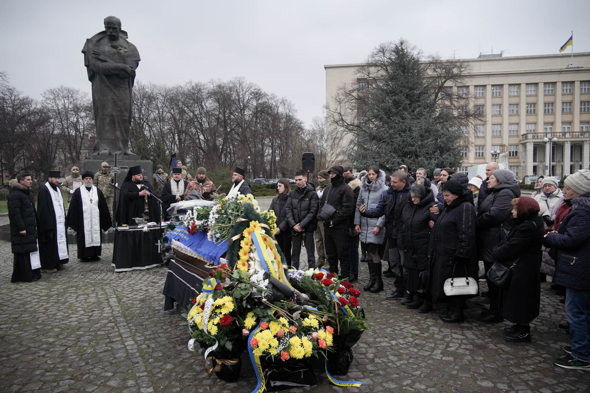 Прощання із захисником Ігорем Урумбаєвим