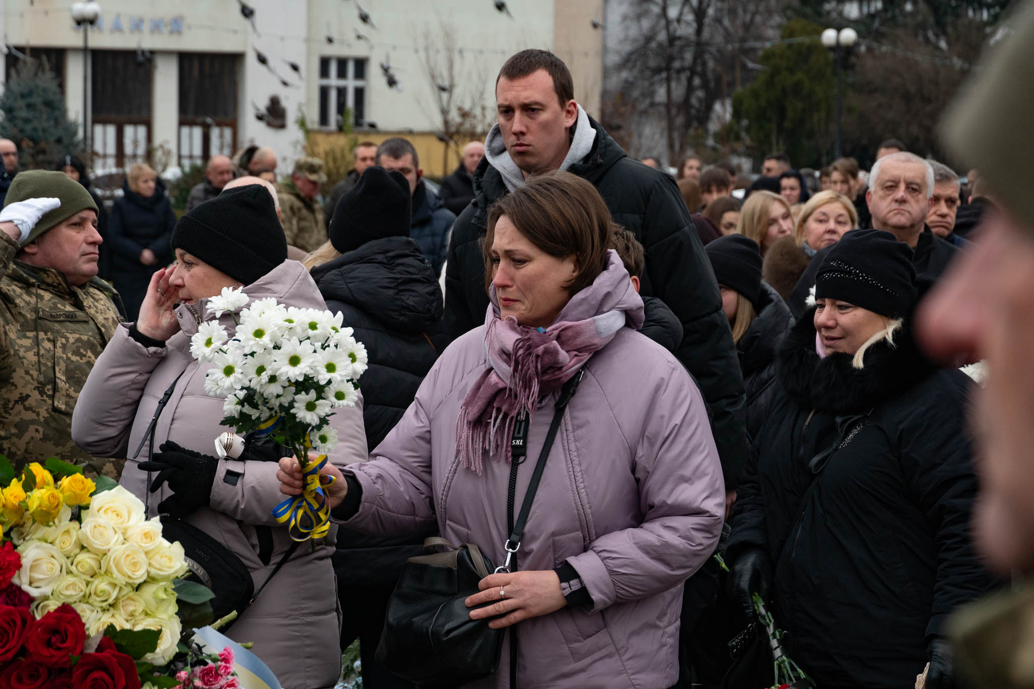 Прощання із захисником Василем Габрусем