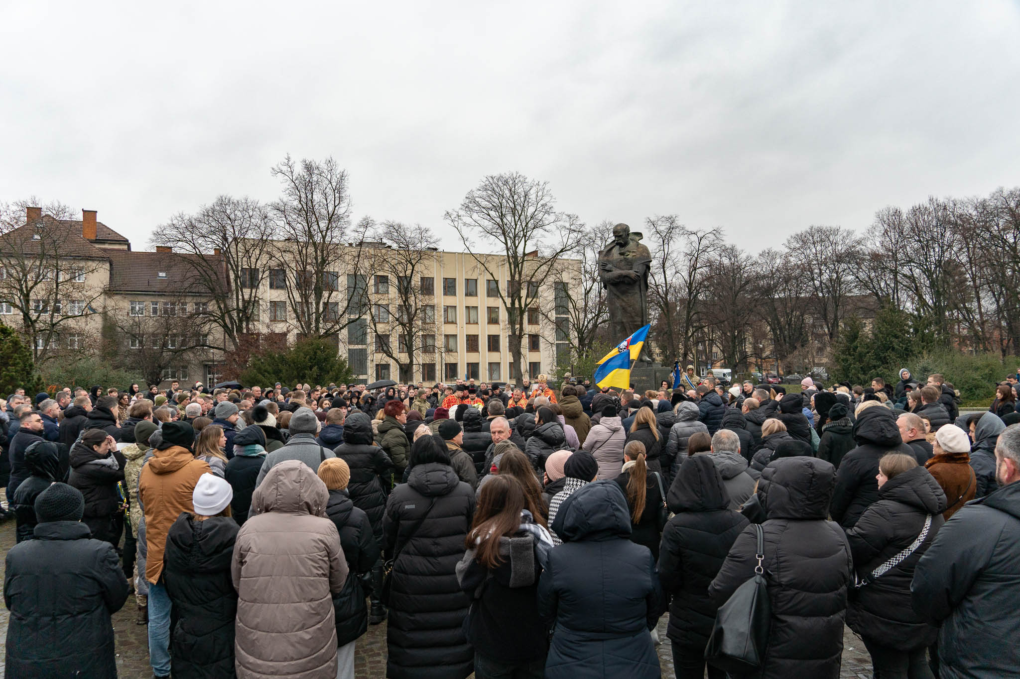 Прощання із захисником Василем Габрусем