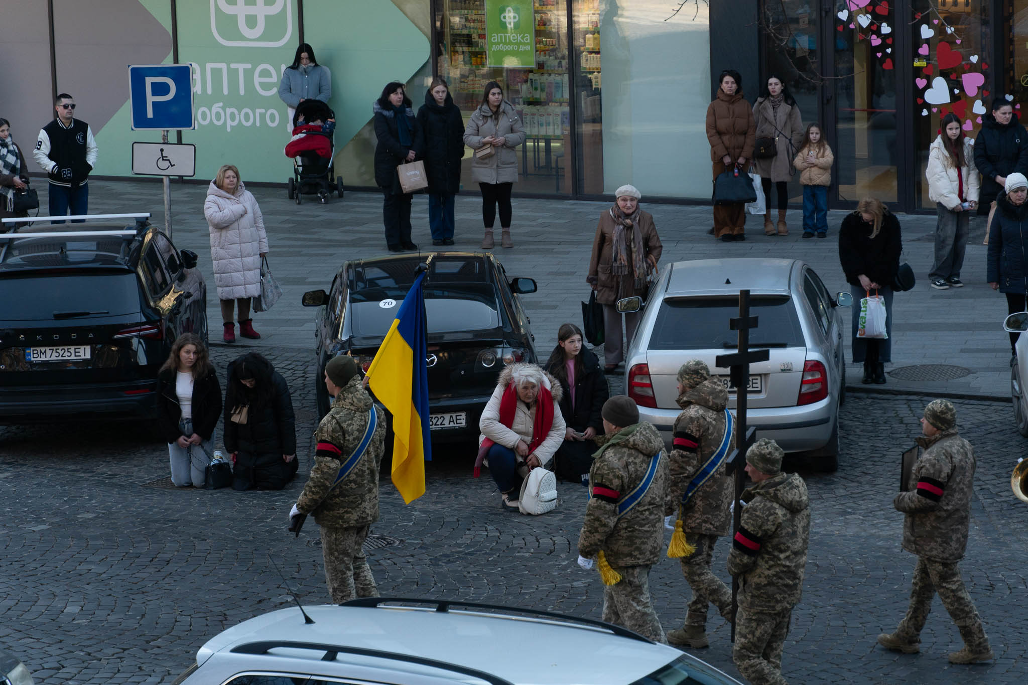 Прощання із воїном Андрієм Сокачем