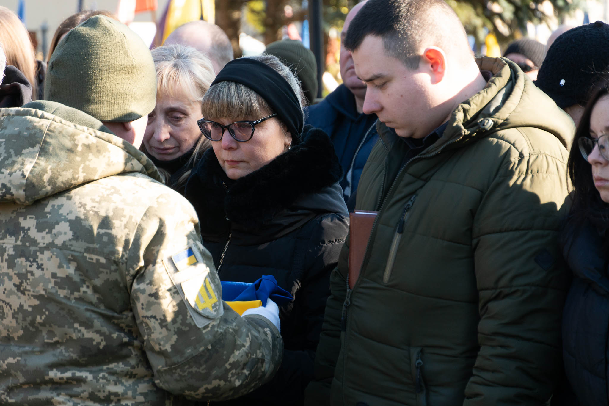 Прощання із воїном Андрієм Сокачем