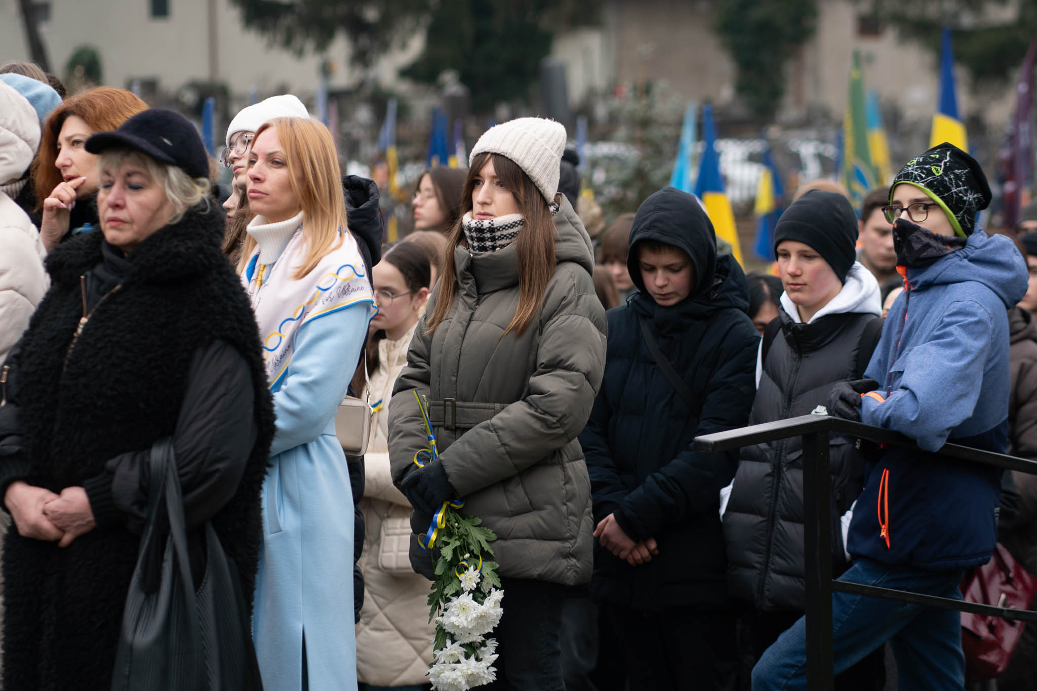 Вшанування пам'яті в Ужгороді на Пагорбі Слави